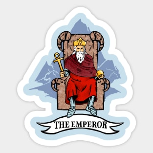 The emperor Sticker